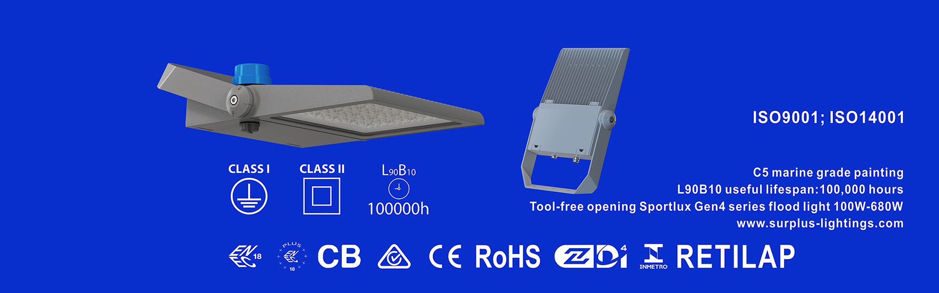 품질 오일 Gen4 195lm/W ENEC ENEC+ CB SAA Zhaga-D4i 거리등 공장
